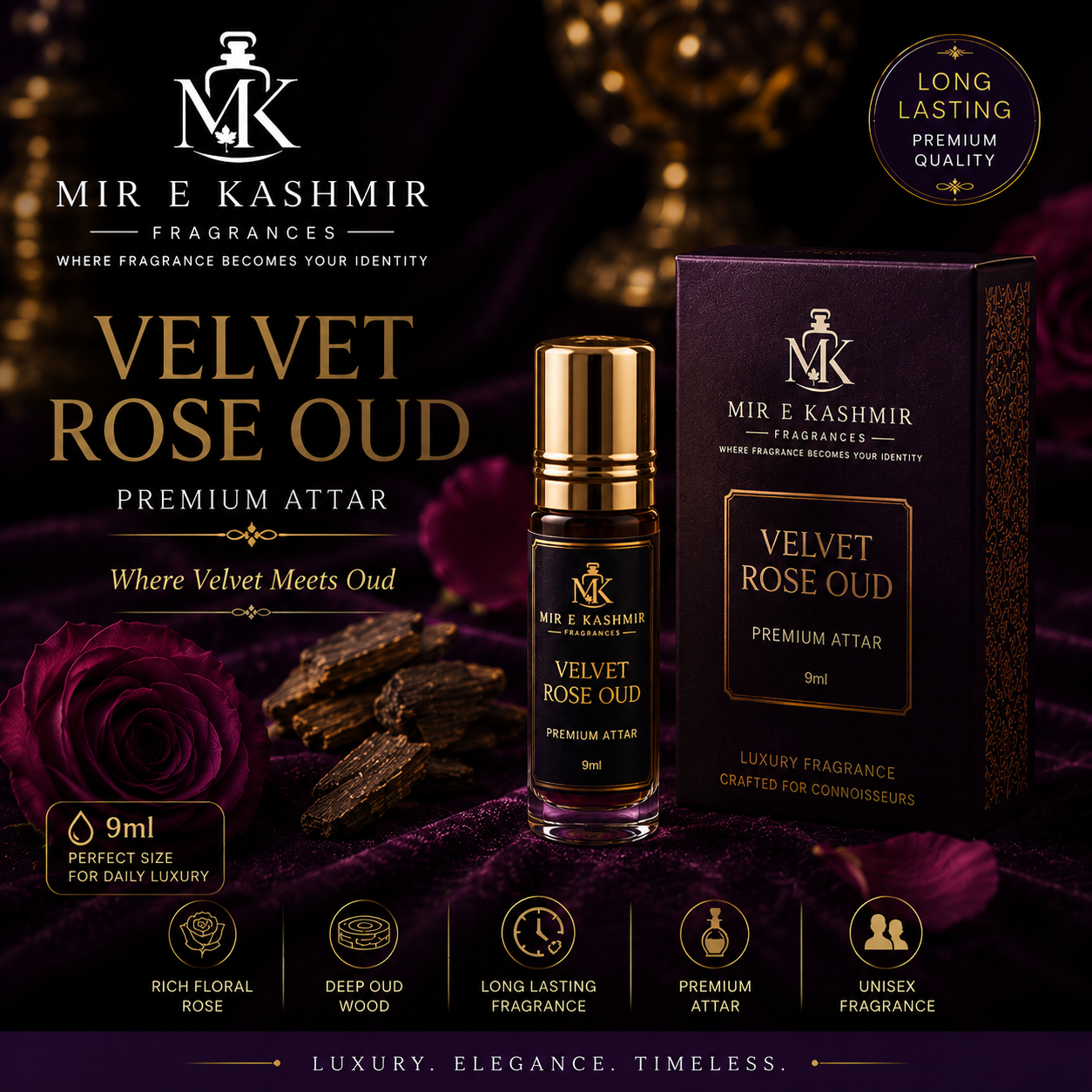 Velvet Rose Oud Premium Attar