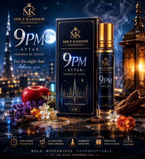 9 PM Attar – Inspired by Afnan 9PM | Premium Attar Mir e Kashmir Fragrances