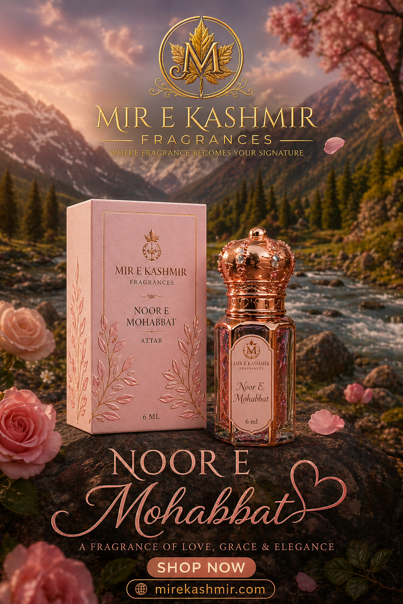 Noor-e-Mohabbat Premium Attar | Mir e Kashmir Fragrances
