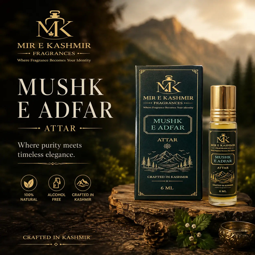 Mushuk E Adfar  |  The Essence of Timeless Warmth | Mir e Kashmir Fragrances Mir e Kashmir Fragrances